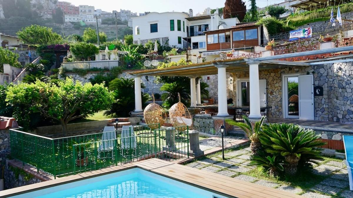 Villa Amalu Capri Piscina E Giardino エクステリア 写真