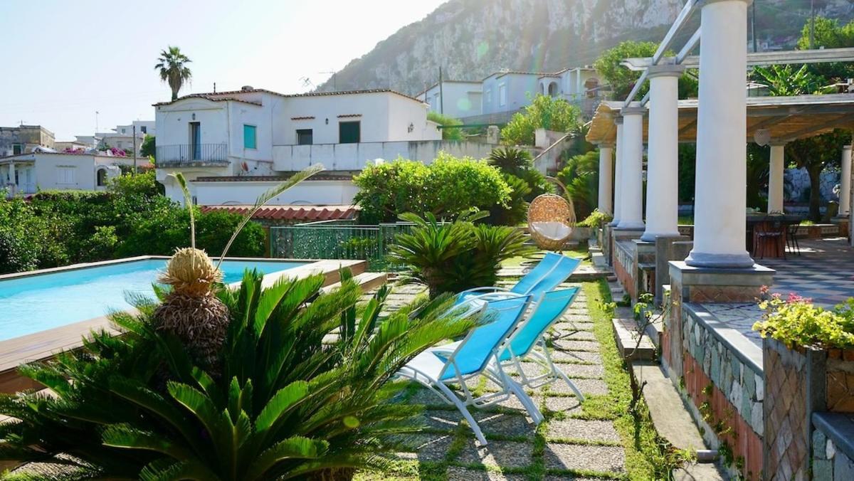Villa Amalu Capri Piscina E Giardino エクステリア 写真