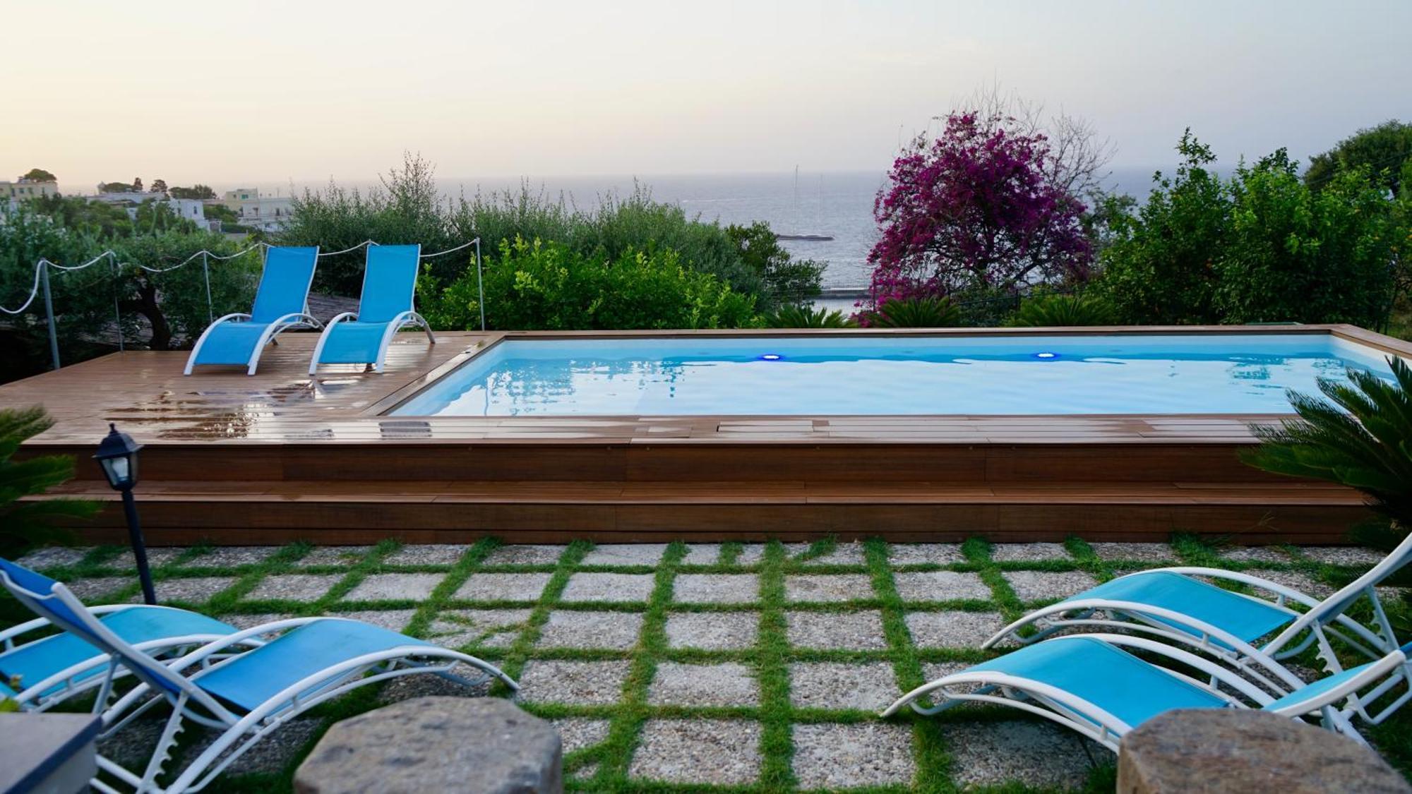 Villa Amalu Capri Piscina E Giardino エクステリア 写真